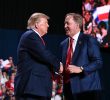 Trump’s Campaign Stops in Texas Ahead of Crucial Senate Race