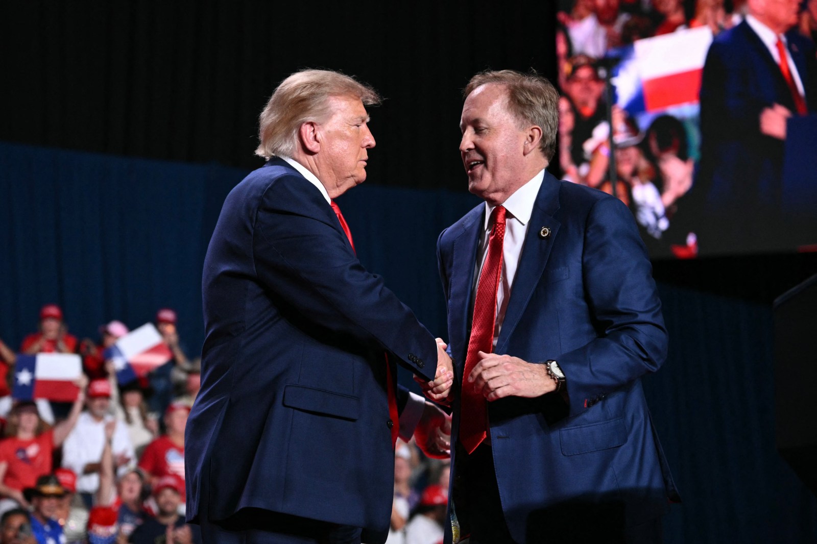 Trump’s Campaign Stops in Texas Ahead of Crucial Senate Race