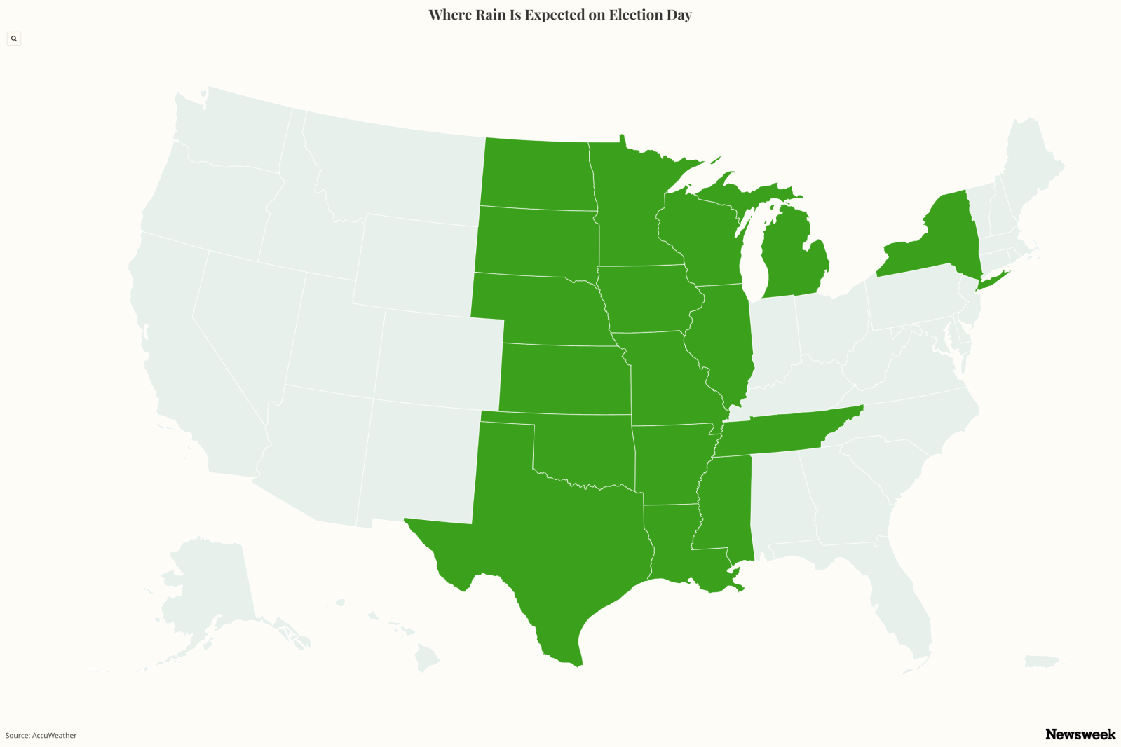 Storms Might Impact Voting in Key Battleground States