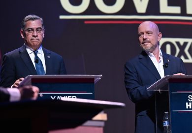 Becerra and Hilton Clash in Key California Gubernatorial Debate